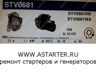 Стартер Renault STV0681  