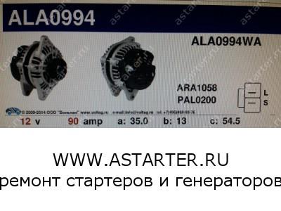 Генератор Renault CA1479IR  